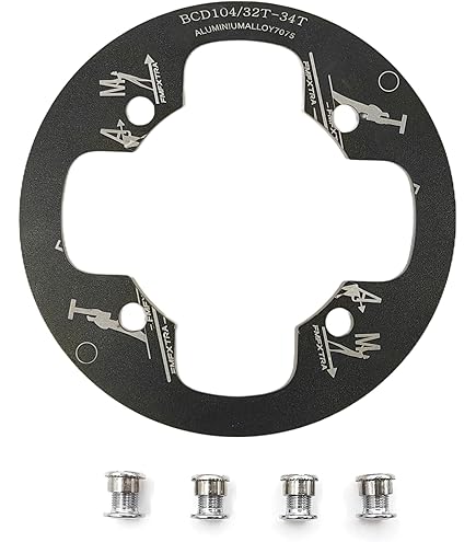 Amazon | CD SPIDERING ROAD CHAINRING 50/34T スパイダーコンパクト